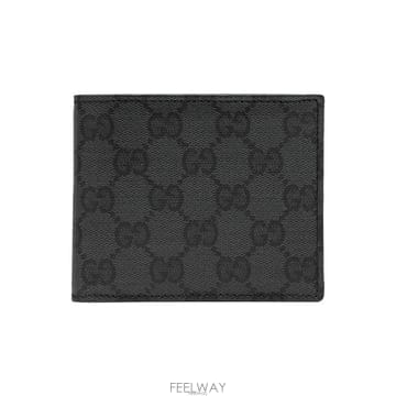 26FW 에센스 클래식 반지갑 블랙 876390 FAF8A 1000