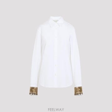 Dries Van Noten [D14]�帮���ݳ�ư 677791 WHITE ���� ���� ���� ����콺 Dries Van Noten Chlor[D14]�帮���ݳ�ư 677791 WHITE ���� ���� ���� ����콺
