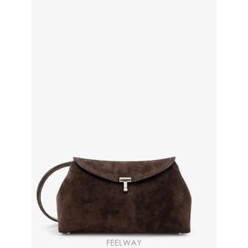 Toteme [N85]���� 241WAL944 ���� ��Ʈ�� ���۹� ž�ڵ�� TOTEME Suede T Lock clutch[N85]���� 241WAL944 ���� ��Ʈ�� ���۹� ž�ڵ�� TOTEME