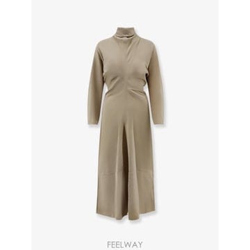 Toteme [N85]���� 264WRD0376 ���� ���ǽ� �巹�� ������Ʈ TOTEME Viscose dress with[N85]���� 264WRD0376 ���� ���ǽ� �巹�� ������Ʈ TOTEM