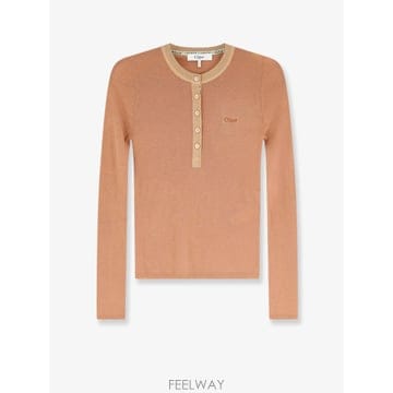 Chloe [N85]���ο� CH26WMP20580 ���� Ƽ���� �μҸ� ��Ҹ� ž CHLOE Ribbed wool T S[N85]���ο� CH26WMP20580 ���� Ƽ���� �μҸ� ��Ҹ� ž 