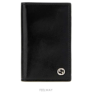 GUCCI [X45]���� A006YIAAGPN 1000 ���� ��Ʈ�� ���۹� ũ�ν��� Black leather card[X45]���� A006YIAAGPN 1000 ���� ��Ʈ�� ���۹� ũ�ν���