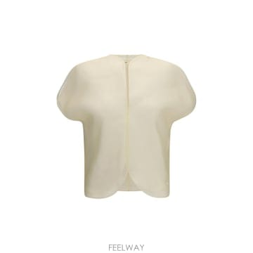 Khaite [K68]ī��Ʈ 2451343 991 ���� Ƽ���� �μҸ� ž ���� Briar silk organza Top[K68]ī��Ʈ 2451343 991 ���� Ƽ���� �μҸ� ž ���� Bri