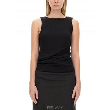 24FW 헬멧 LANG 컨버터블 CAMISOLE 드레스 O04HW508001 TP578401654