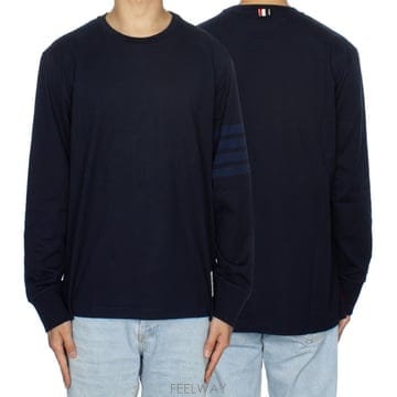 Thom Browne ����� �缱 ��ư �ս����� ���� Ƽ���� ���� MJS117A 06769 415����� �缱 ��ư �ս����� ���� Ƽ���� ���� MJS117A 0