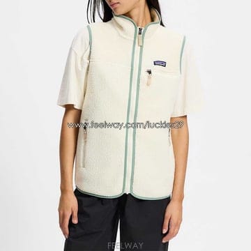 파타고니아 여성 레트로 파일 베스트 네츄럴 22827