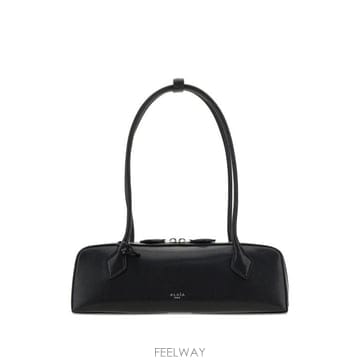26FW 알라이아 르 테켈 미디움 레더 숄더백 AA1S06033CA212 999 BLACK