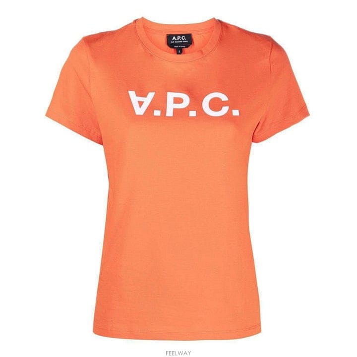 A.P.C. [����]���似 ���� VPC �ΰ� ���� Ƽ���� ������ COBQX F26944 GAN[����]���似 ���� VPC �ΰ� ���� Ƽ���� ������ COBQX F2