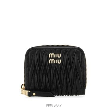 미우미우 블랙 matelasse nappa coin purse 5MM268AFPPF0002 TP5792465