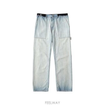 26FW MM6 메종마르지엘라 데님 팬츠 S62KB0272 M30055970 LIGHT BLUE