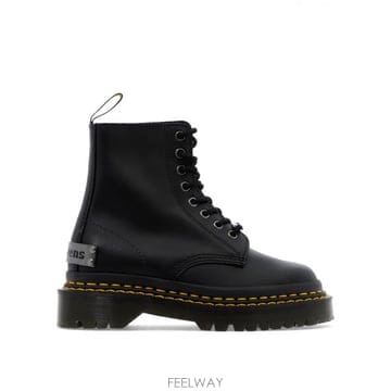 22FW Dr  Martens 1460 Bex combat 부츠 27880001BLACKBACKHAND TP