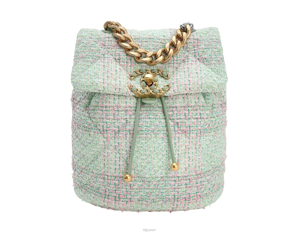 CHANEL [�׶��ĸ�] ���� 19 Ʈ���� ���� �׸� ��ũ �������� ��Ƽ�� ���� ���� ��Ƽ�� ���� 77601[�׶��ĸ�] ���� 19 Ʈ���� ���� �׸� ��ũ �������� ��Ƽ