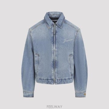 26FW 자크뮈스 Jaquemus La 베스트 De Nimes Canevas 자켓 OUM00055AD0003
