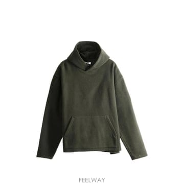 26 FW Rier 플리스 파우치 포켓 후드티 NFL9TAUPEFLEECE TP457537328