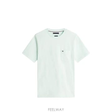 26 FW 타미힐피거 체스트 포켓 티셔츠 MW0MW37283 TP455915679