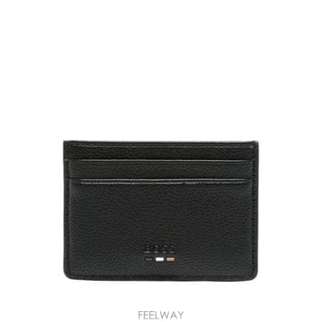 26 FW 보스 로고 앤 시그니처 스트라이프 카드홀더 50536513 TP456058839