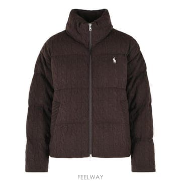 26FW 폴로 랄프로렌 숏패딩 211A10457003 Brown