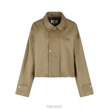 26FW MM6 메종마르지엘라 자켓 S52AM0360 M36001728 Green