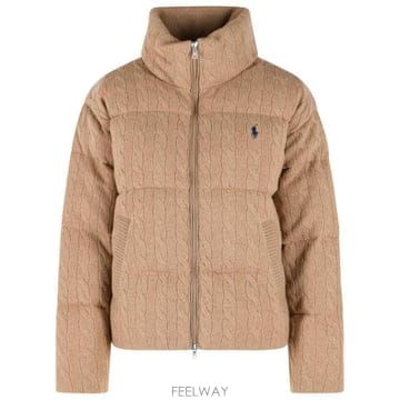 랄프로렌 숏패딩 Beige