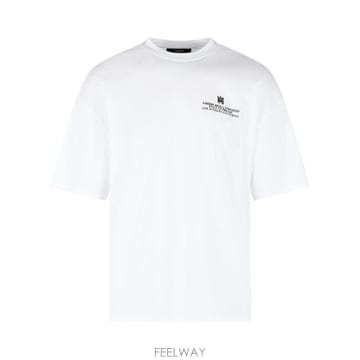 26FW 아미리 반팔 티셔츠 AM326JR012003O White