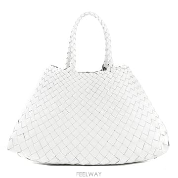 (8893 WHITE) 여성 산타 크로체 스몰 토트백 26FW