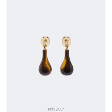 Toteme ������� ���� Tigers Eye Swarovski �Ӻ����õ� ��� �̾������� ���� Tigers Eye Swarovski �Ӻ����õ� ��� ��