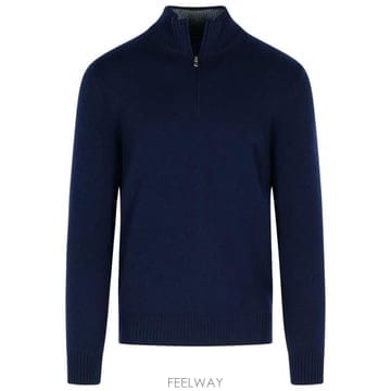 25FW 그랑싸쏘 집업 니트 23125 15521598 Blue