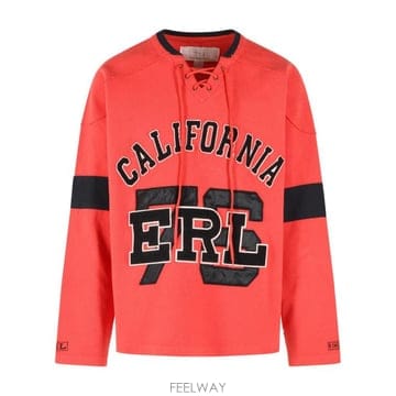 26FW 이알엘 긴팔 티셔츠 ERL13T013RED
