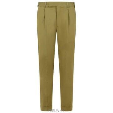26SS 피티제로우노 스트레이트 팬츠 CO RSZAZ40FWD SD590440 Green