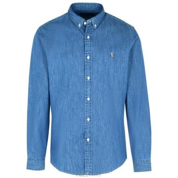 26FW 폴로 랄프로렌 클래식 플리스 후드 집업 710548539001 Blue