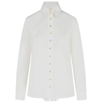 26FW 케이트 아이비 포멀 셔츠 블라우스 2482195168 White