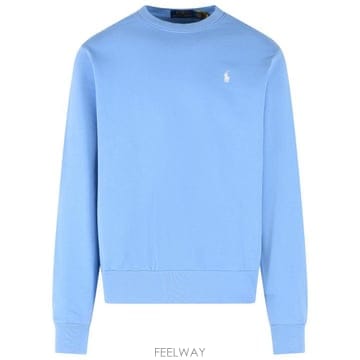 26SS 폴로 랄프로렌 포니 로고 레귤러 핏 스웨트셔츠 710916689500 Light Blue