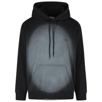 26SS MM6 메종마르지엘라 후드 티셔츠 SH0GU0039 M25013900 Black