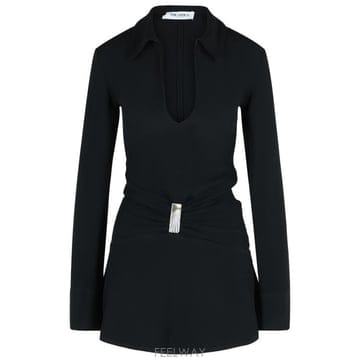 25FW 디 아티코 숏 원피스 251WCA00449 ACC001AA100 Black