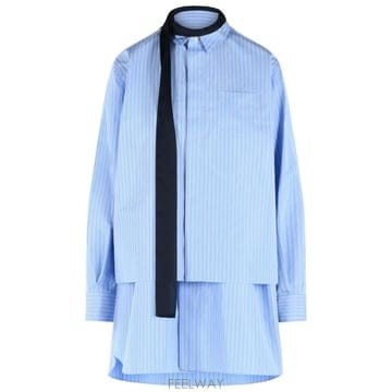 사카이 숏 원피스 Light Blue