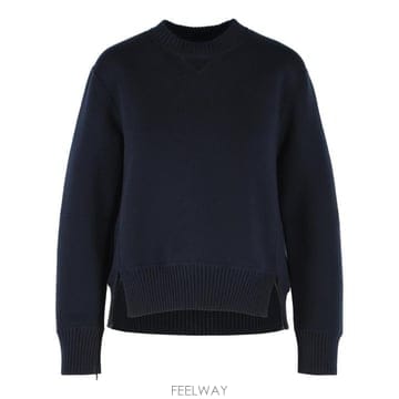 26FW 사카이 스웨터 26 08670201 Navy