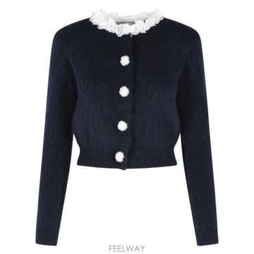26FW 셀프 포트레이트 가디건 AW26 176T NNAVY