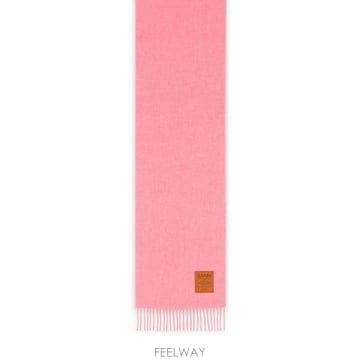 26SS 가니 프린지 울 스카프 A6942857 Pink