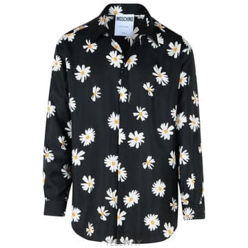 25SS 모스키노 긴팔 셔츠 A0219 02611555 Black