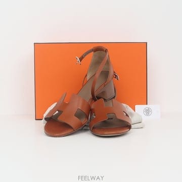 에르메스 엔센스 샌들 블랙 누아 5cm
