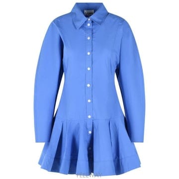 26FW 가니 숏 원피스 A1030645591 Light Blue