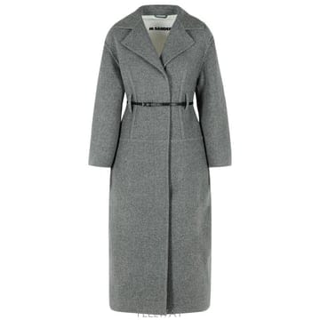 질샌더 코트 Grey