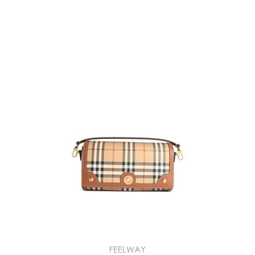 26FW 버버리 체크 노트 크로스백 8109787A9534 Beige