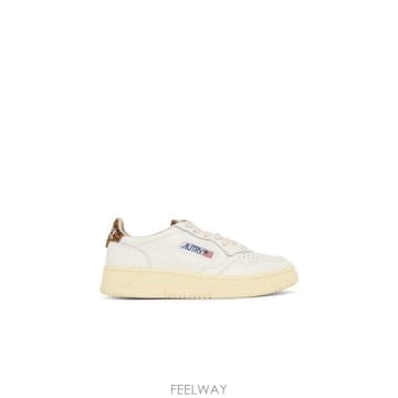 26FW 오트리 메달리스트 로우 레더 스니커즈 AULWHJ02 White