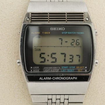세이코 빈티지 전자시계 SEIKO LCD 쿼츠 A259-5060