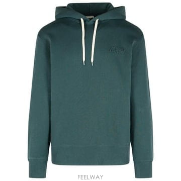 25FW 오트리 로고 후드 티셔츠 HOPMM1HG Green