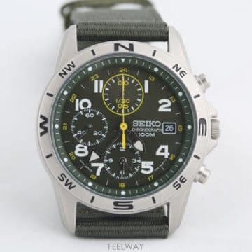 세이코 Chronograph 크로노그래프 100m 쿼츠 7T92-0DX0