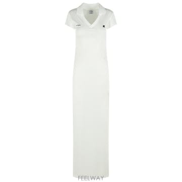 26SS 쿠레쥬 스포츠 폴로 롱 드레스 126JRO807JS01950098 White