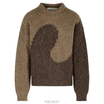 25FW 이알엘 스웨터 ERL11N004BROWN