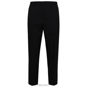26FW 질샌더 스트레이트 팬츠 J21KA0011 J70001001 Black